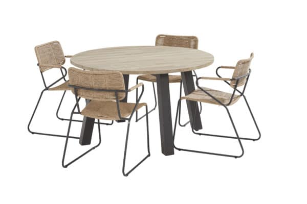 91143 90413a 90415 swing natural dining set with round derby table 130 cm scaled
