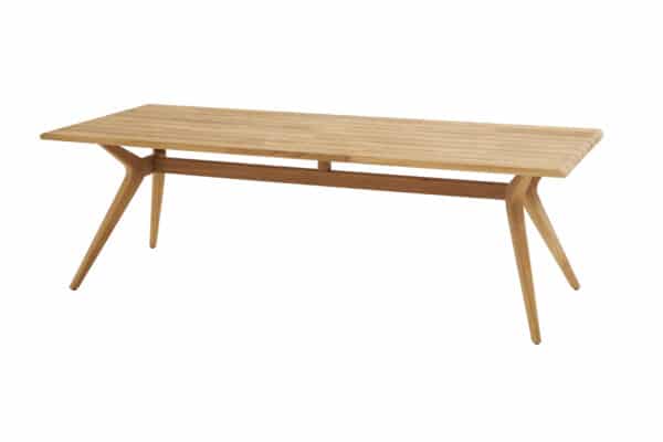 91147 belair dining table 240x100 cm natural teak scaled