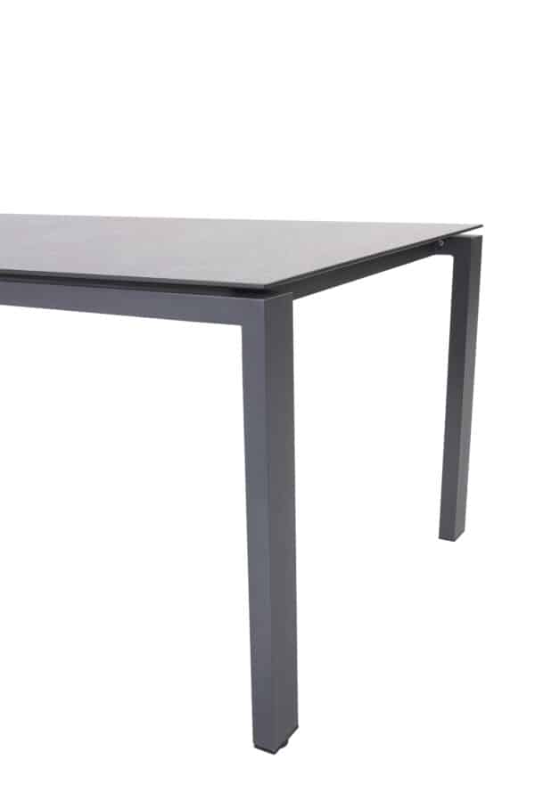 19614 19547 Goa tableframe and HPL top dark grey 220x95cm detail 02 scaled