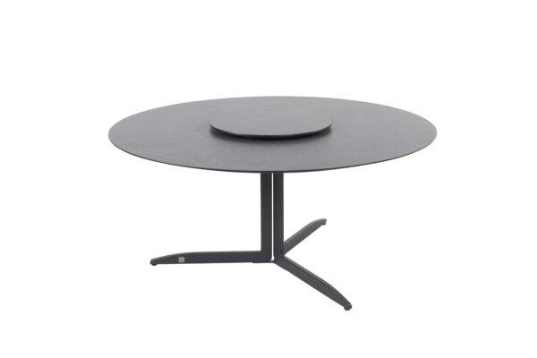 19890 19892 19933 Embrace dining table round HPL slate anthracite with Lazy Susan 58cm 01 scaled