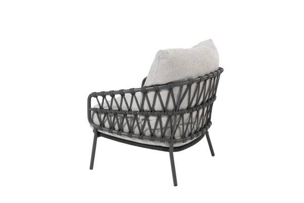 213891 Calpi living chair anthracite with 2 cushions 02 scaled
