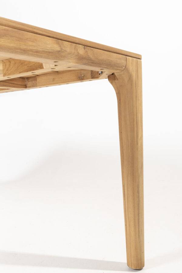 Liam dining table Teak detail 02 scaled