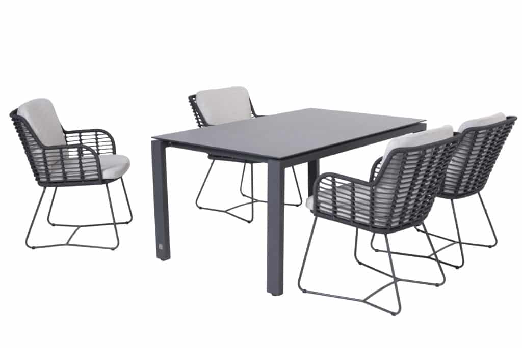 Fabrice/Goa diningset 5-delig