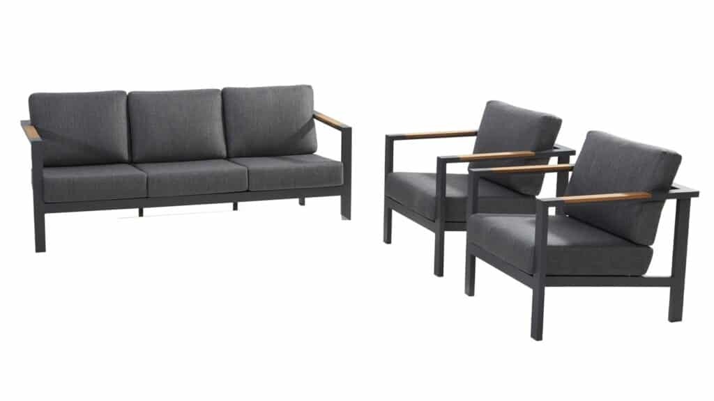 Taste 4SO Ginger sofaset 3-delig showroom