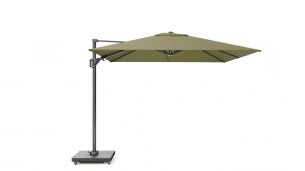 Platinum zweefparasol Challenger T² premium 300x300 Lush green.