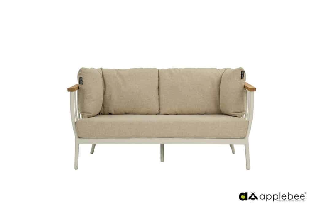 Applebee Condor sofa 150 cm. Oyster