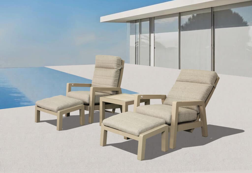 Valerie Duo relaxset 5-delig Taupe