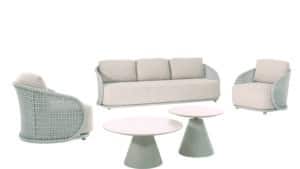 Gescova Amora sofaset 5-delig