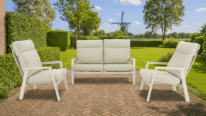 Relax Aruba loungeset 3-delig Champagne