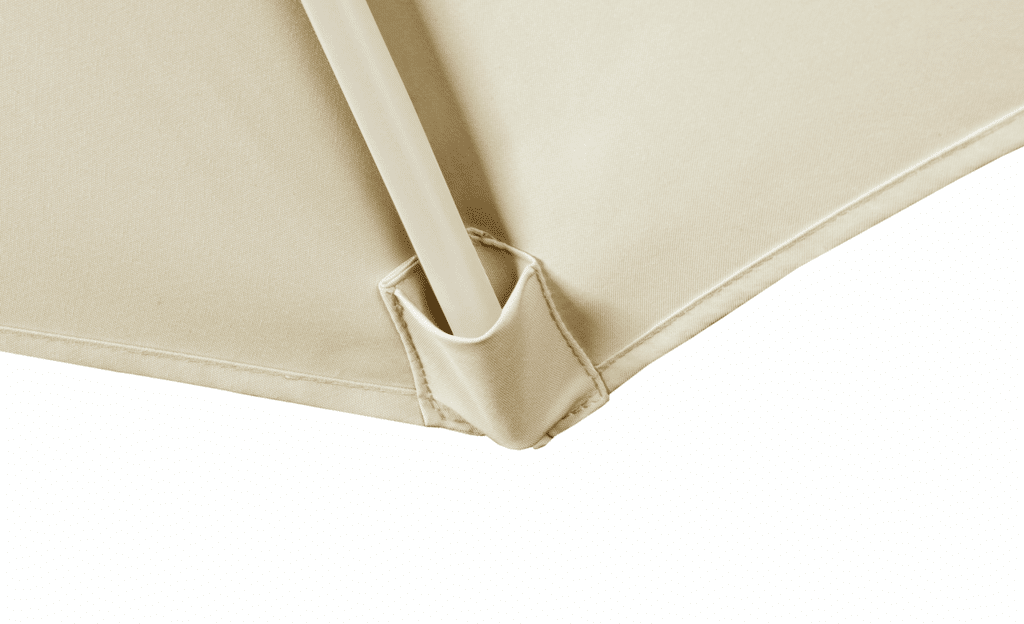 Platinum Zweefparasol Voyager T2 2.7×2.7 Champagne - Afbeelding 4