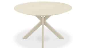 Relax Florence diningtafel 120 cm. Keramiek Mocha