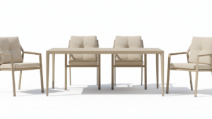 Callisto Zamora 5-delige diningset