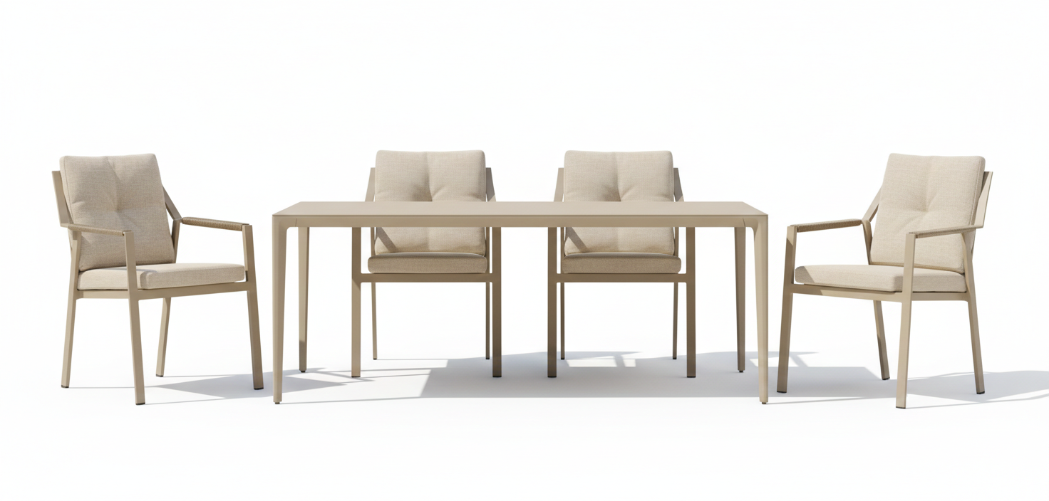 Callisto Zamora 5-delige diningset