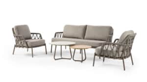 Callisto Girona 5-delige sofa loungeset