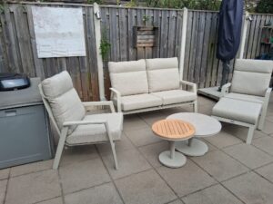 Aruba Relax loungeset Champagne