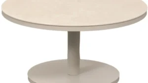Relax Bijzettafel Bonaire Champagne Ø70 cm Pre Order Januari 2027
