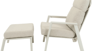 Relax Aruba loungestoel Champagne met voetenbank Pre Order januari 2027