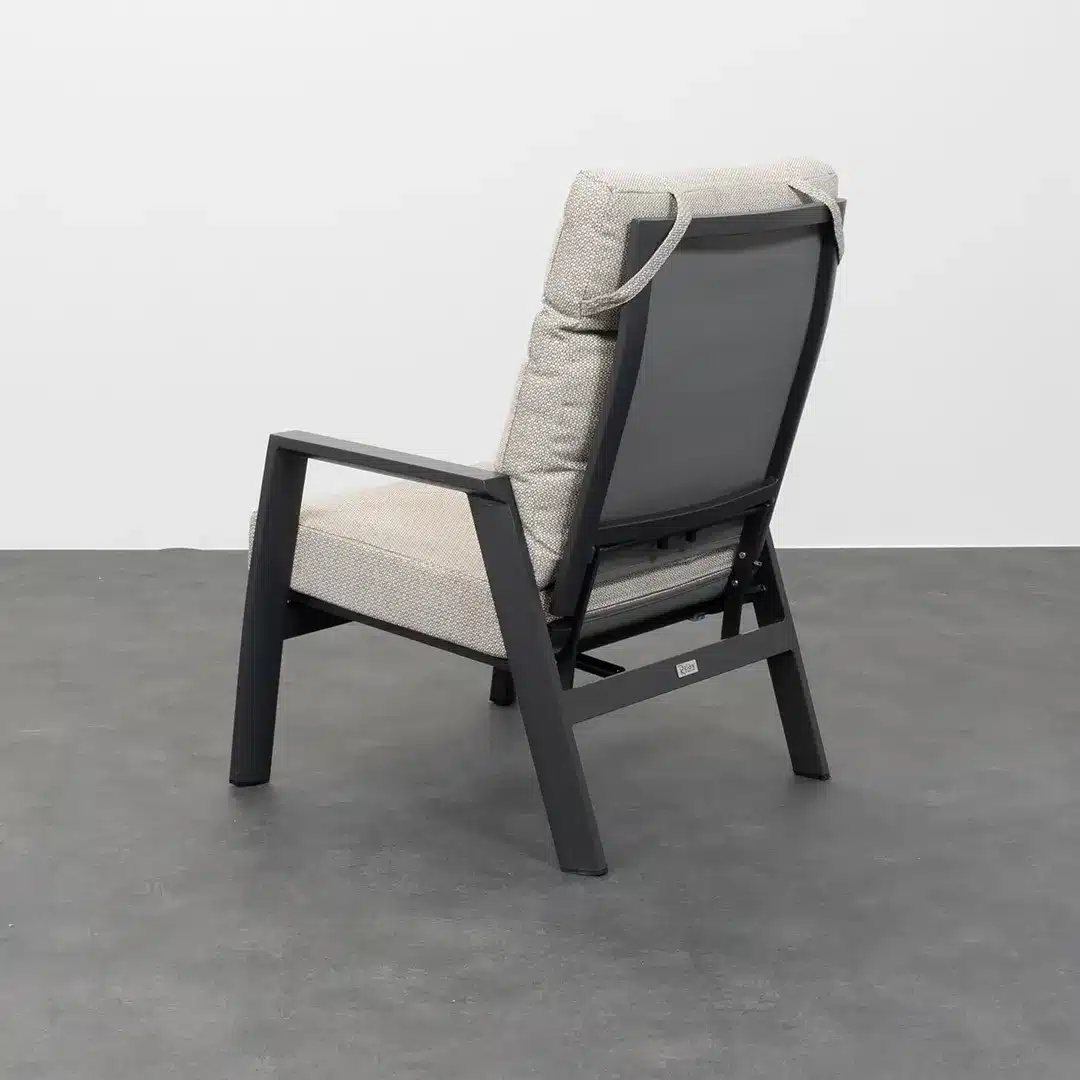 Relax Aruba loungestoel antraciet Pre Order januari 2027 - Afbeelding 2