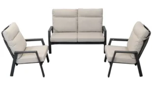 Relax Aruba loungeset 3-delig Matt Royal Grey Pre Order januari 2027