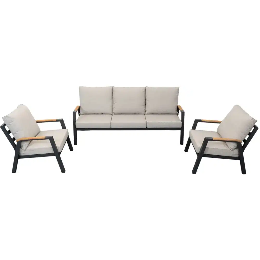 Relax Sofaset Sumatra 3-Delig Soft Grey - Matt Royal Grey Pre Order Januari 2027